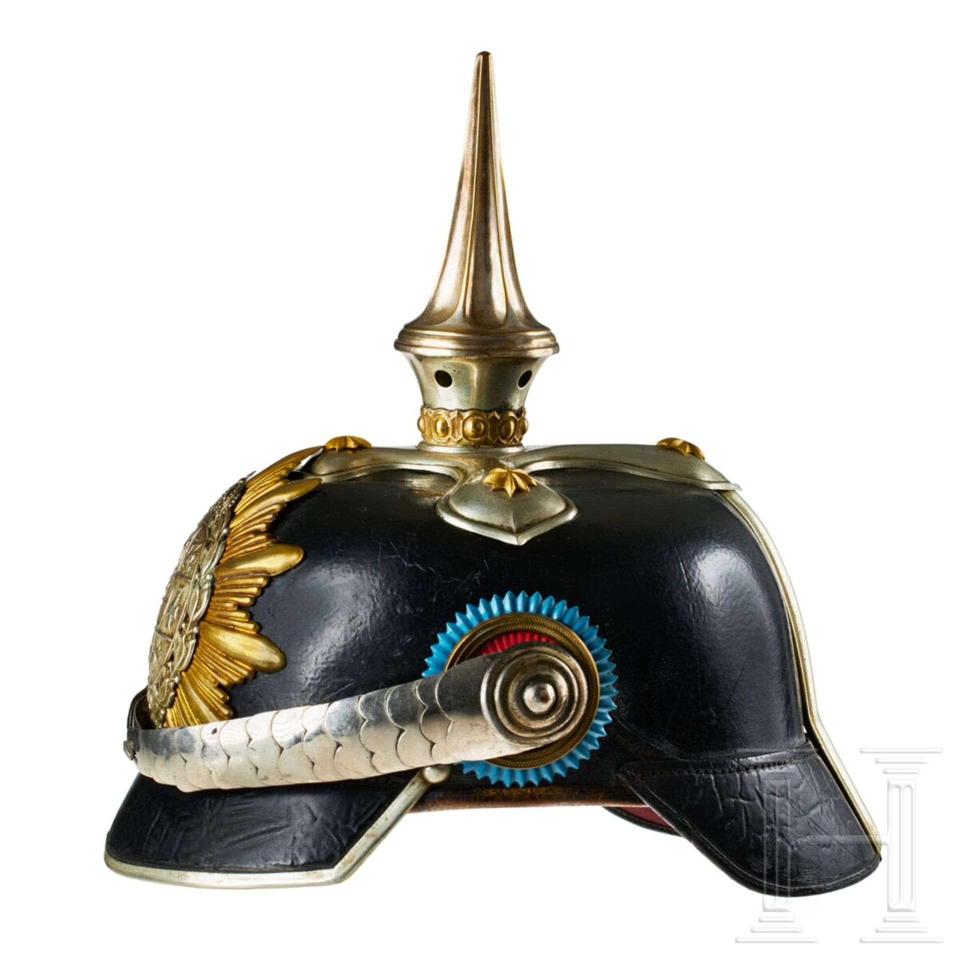 A helmet for DR 18 Mecklenburg Dragoon Officers - Image 4 of 9