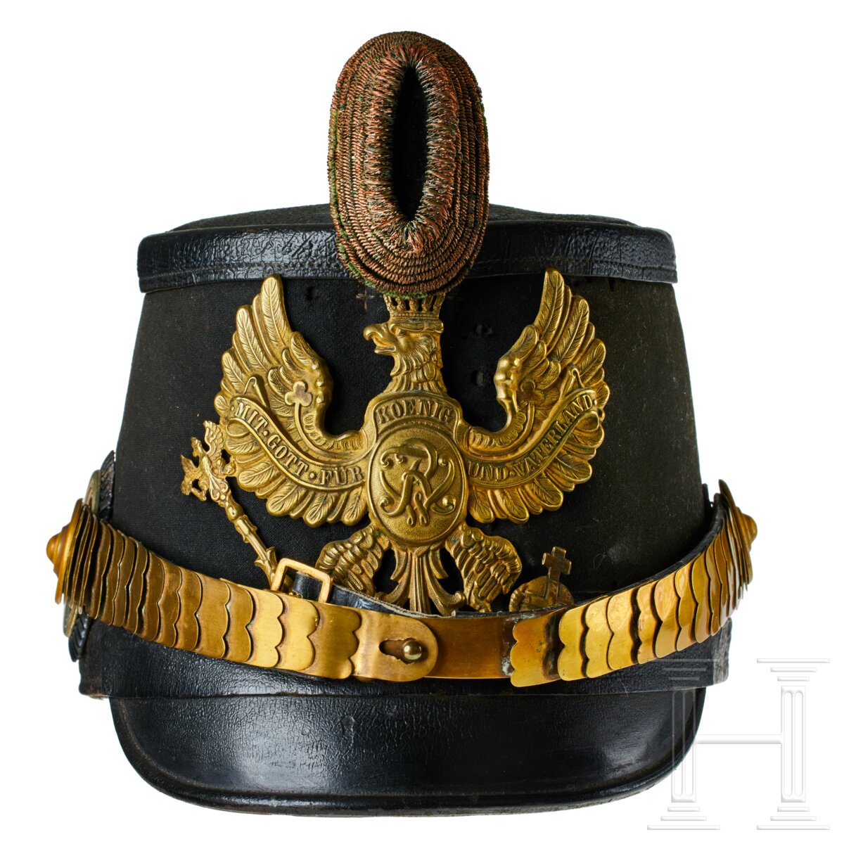 A shako for Officers in the 2nd Prussian Jaeger Battalion - Image 2 of 7