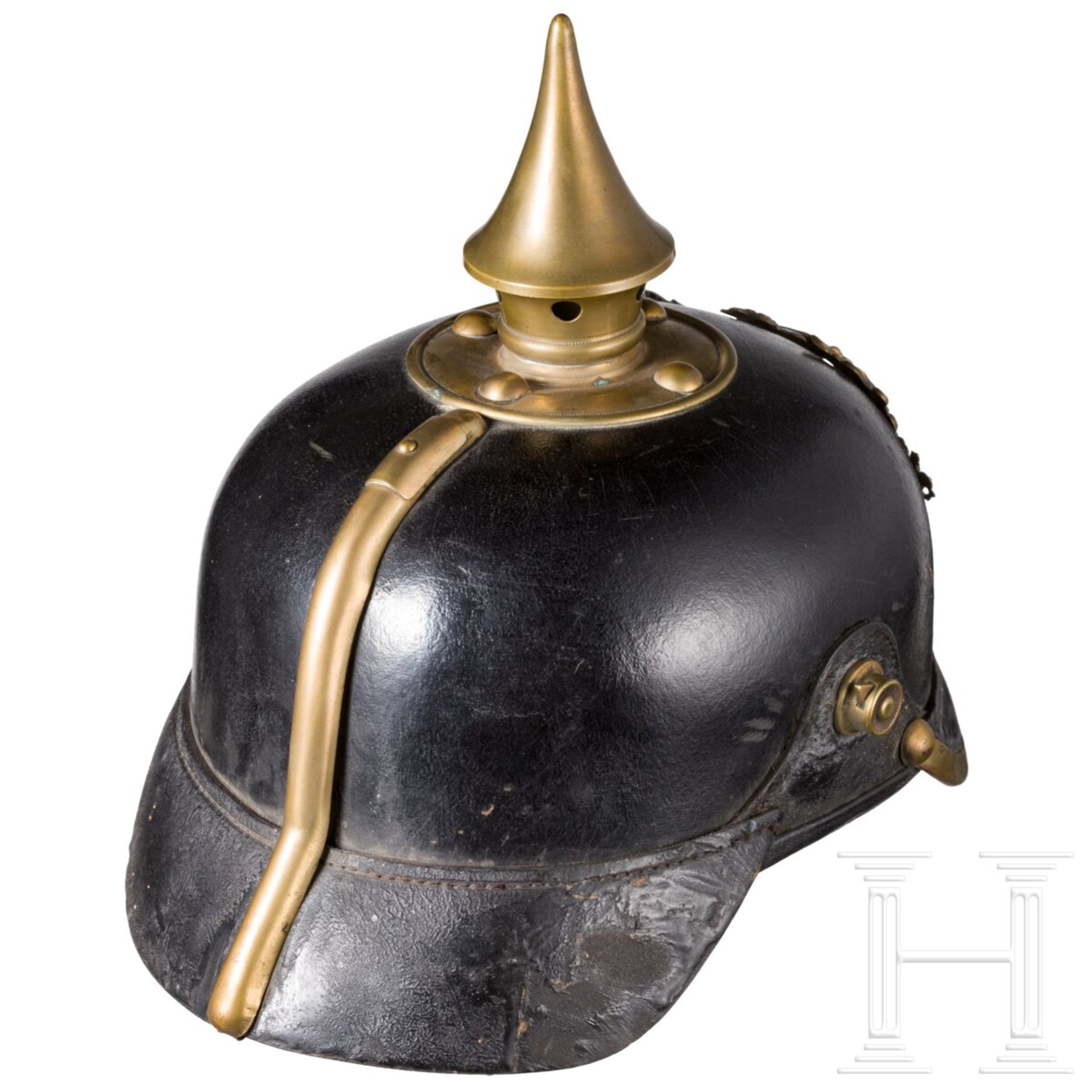 Helm M 1895 für Mannschaften im Infanterie-Regiment von Winterfeldt (2. Oberschlesisches) Nr. 23 - Image 4 of 6