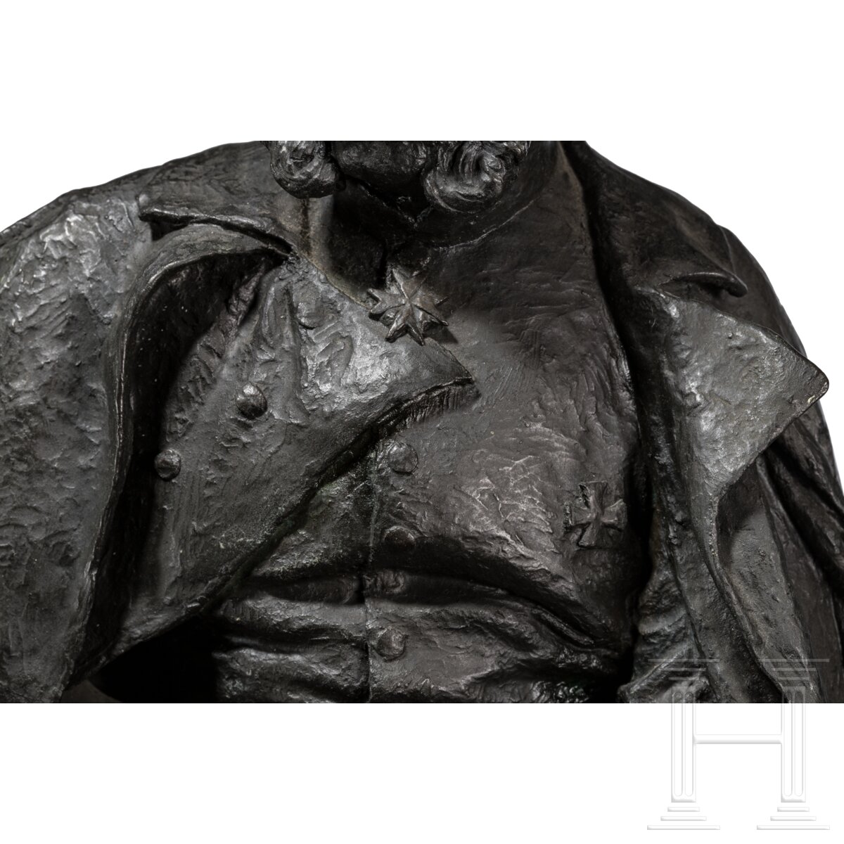 Kaiser Wilhelm I. - monumentale Reiterfigur, datiert 1901 - Image 7 of 11