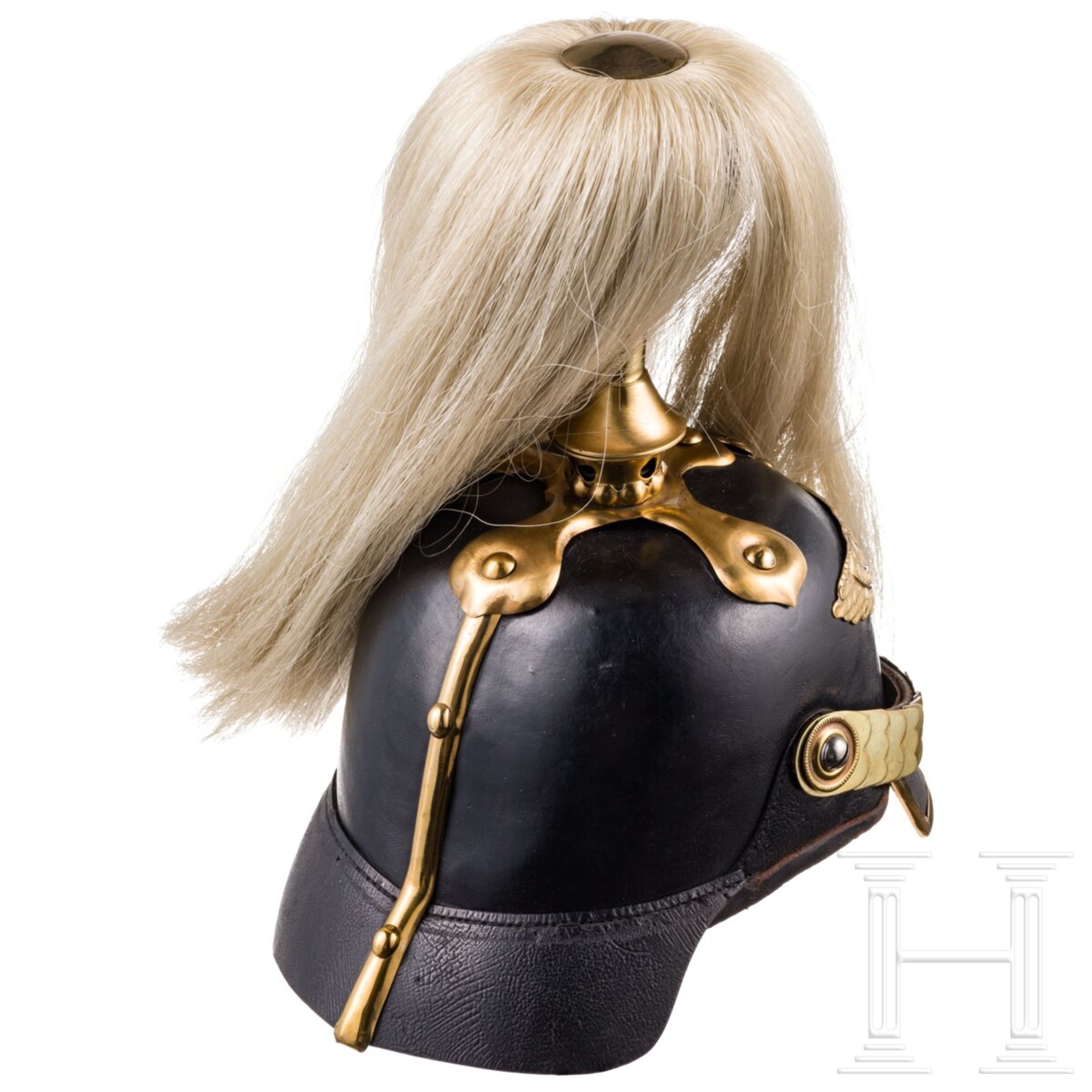 Helm M 1860 für Mannschaften im Königin-Elisabeth-Garde-Grenadier-Regiment Nr. 3 - Bild 4 aus 7