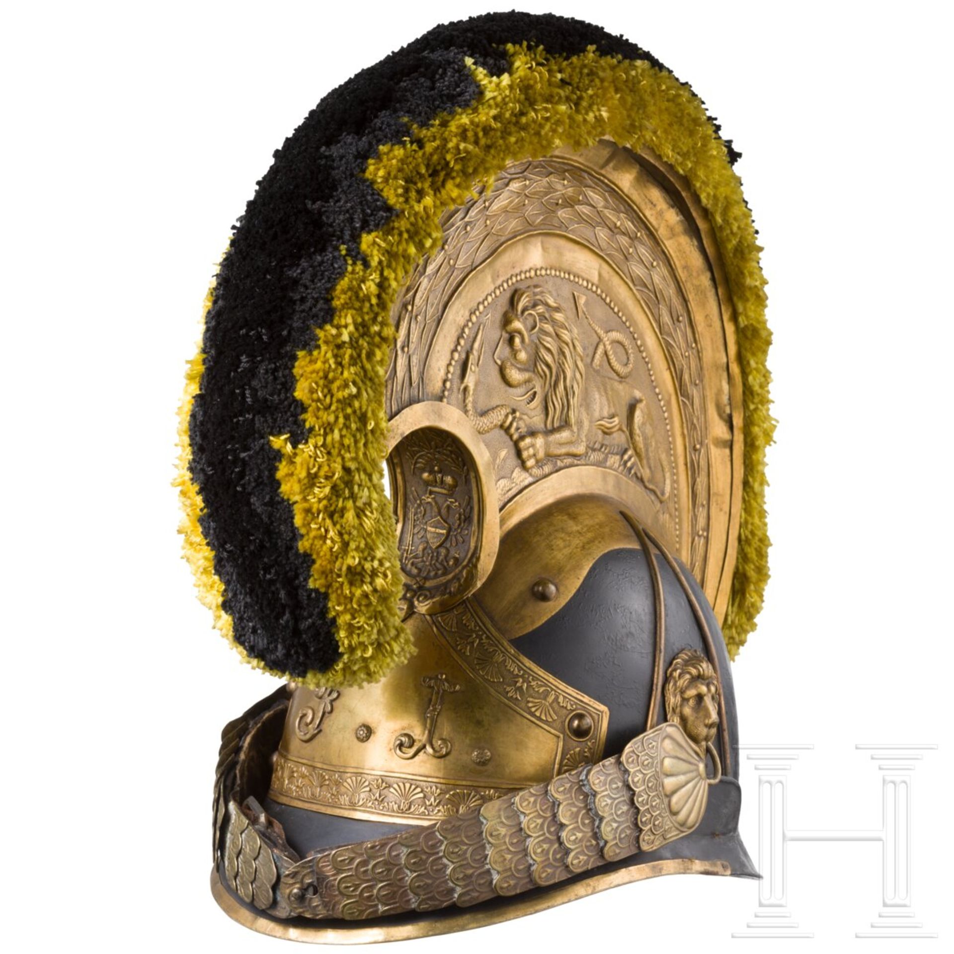 Helm M 1836 und Kürass für Offiziere der Kürassiere in besonderer Ausführung - Image 10 of 10