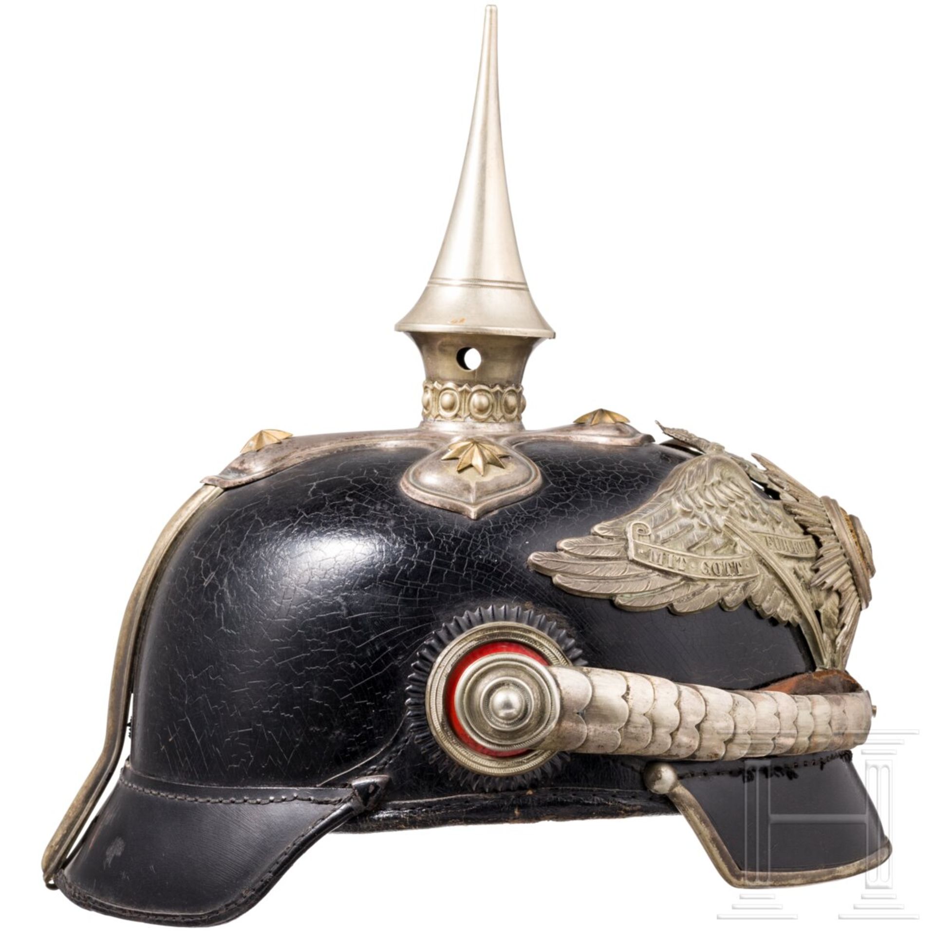 Helm für Offiziere der Schlossgarde-Kompanie, Berlin, um 1914 - Bild 4 aus 7