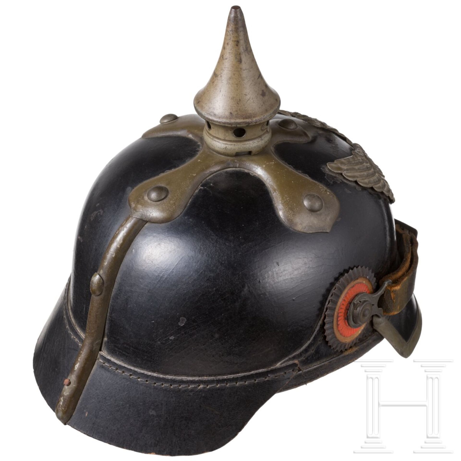 Helm für Mannschaften der Dragoner, um 1915 - Bild 4 aus 6