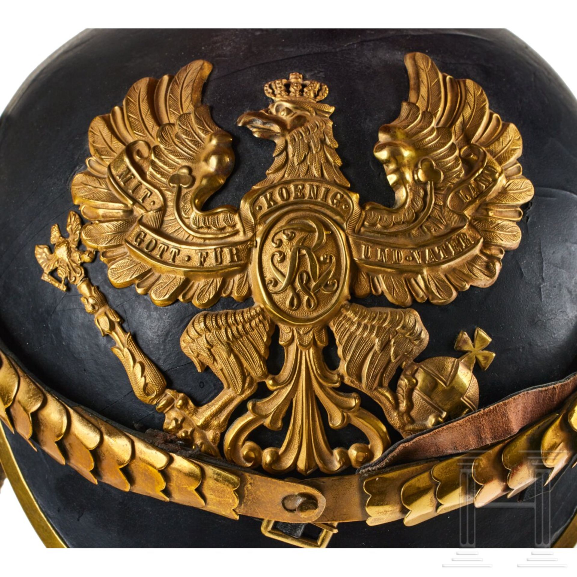 A Prussian 2nd Uhlan Officers czapka - Image 3 of 9