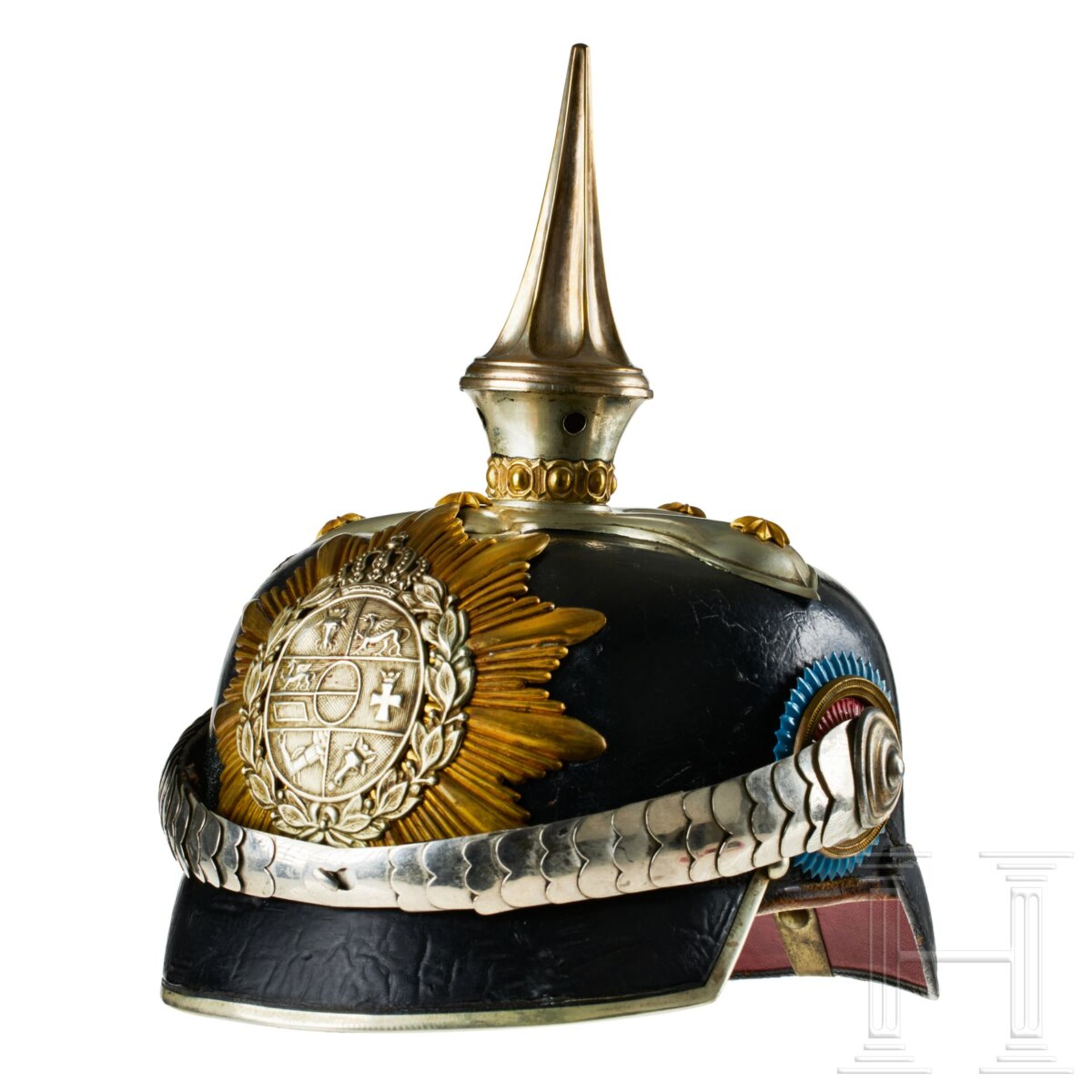 A helmet for DR 18 Mecklenburg Dragoon Officers