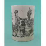 British Isolation During the American Wars of Independence: a rare creamware tankard by John