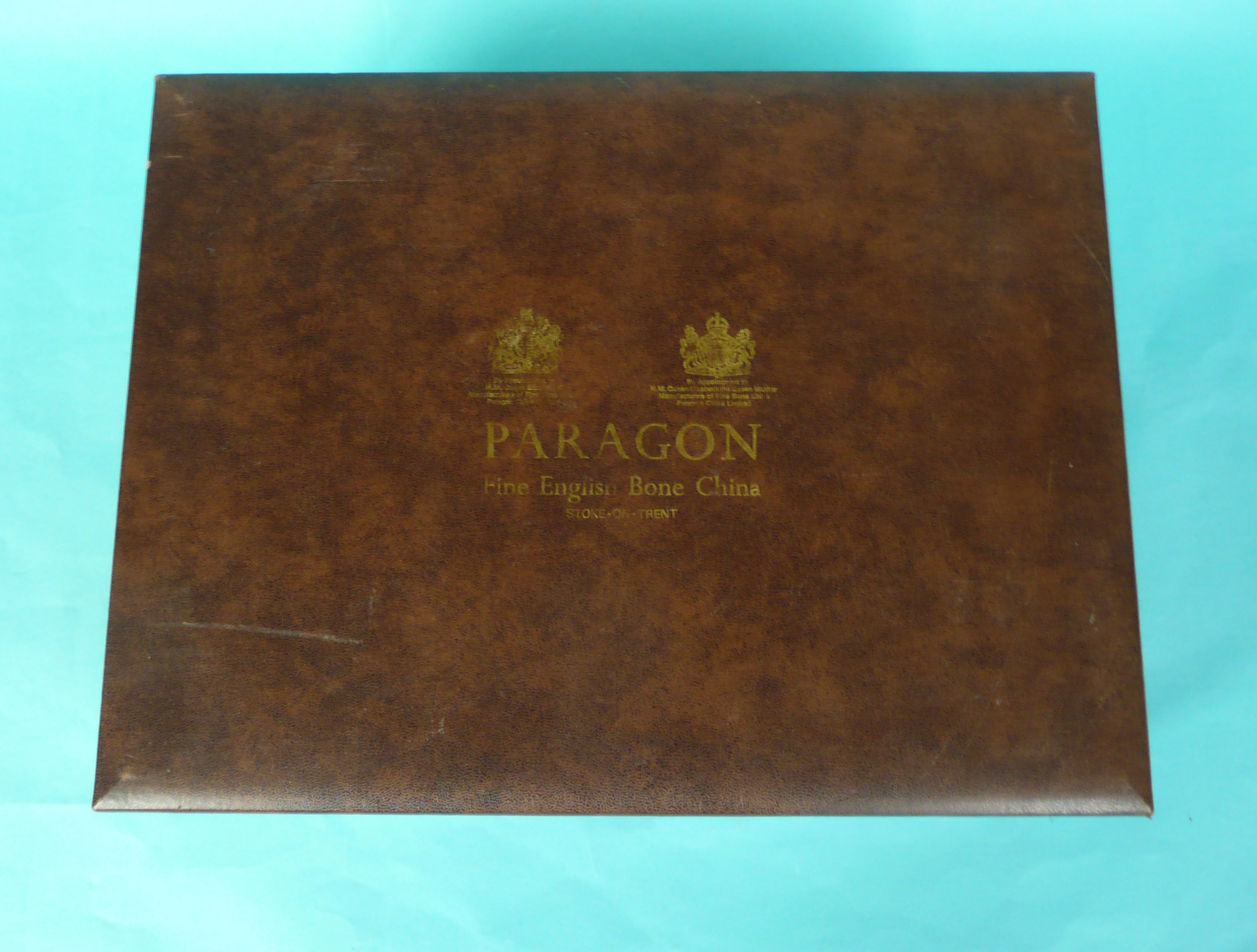 1974 Winston Churchill Centenary: a particularly fine Paragon cigar box and cover complete with - Image 6 of 6