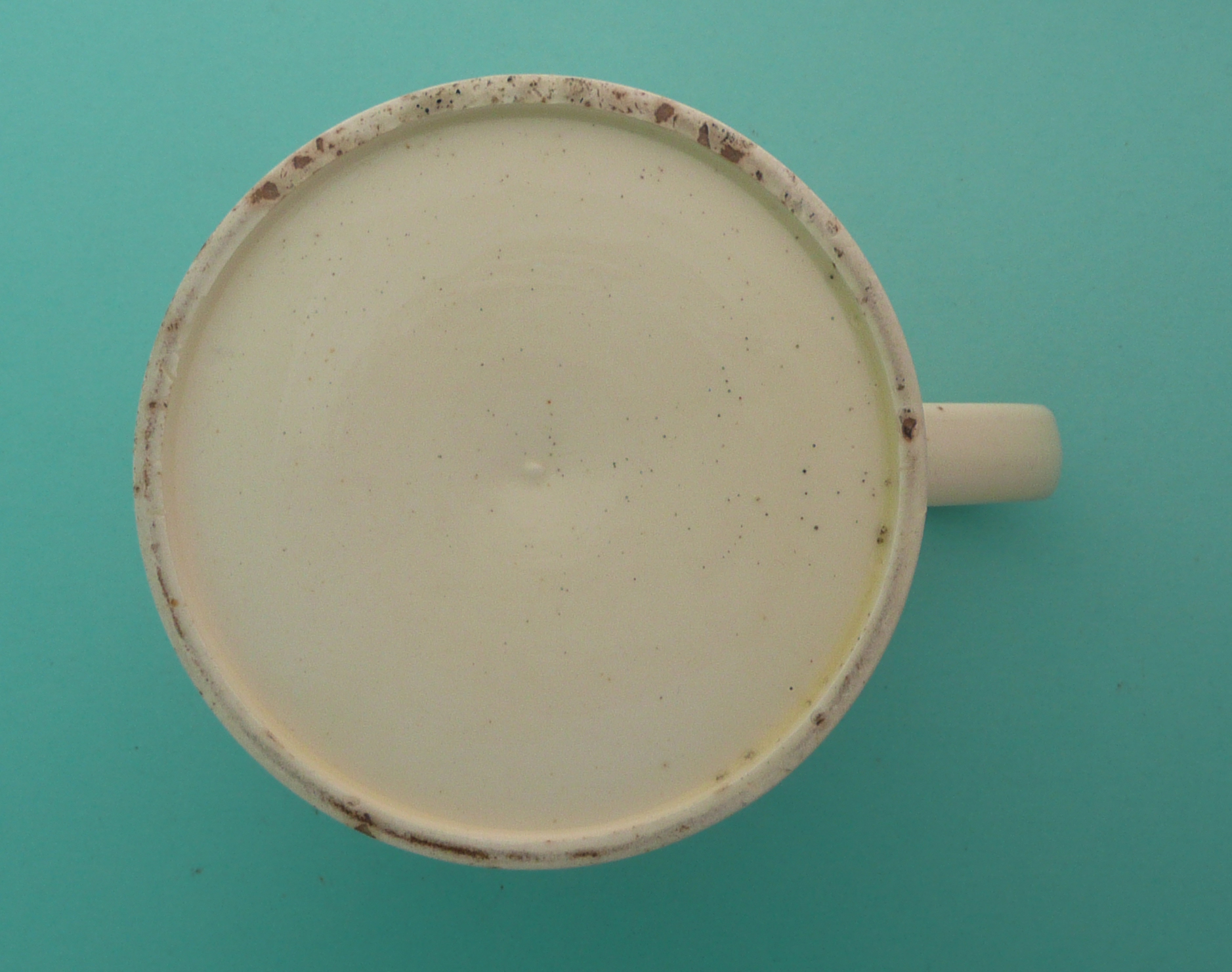 Mary Anne Clarke: a good, particularly interesting and rare creamware tankard printed in black and - Bild 5 aus 5