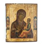 Ikone der Muttergottes, Russland, 19