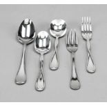 A mixed lot of 27 pieces of cutlery, France, 2nd half of the 20th century, master's mark Christofle,