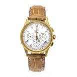 Zenith Prime fly back Chronograph, polished and gold-plated 20ym case, El Primero hand-wound caliber