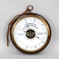 Barometer for the wall, 1st half 20th century, marked ''Lambrecht's Holosteric Barometer'' on the