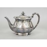 Teapot, England, 1900, Sheffield town mark, MZ crossed, Atkin Brothers (?), sterling silver 925/000,