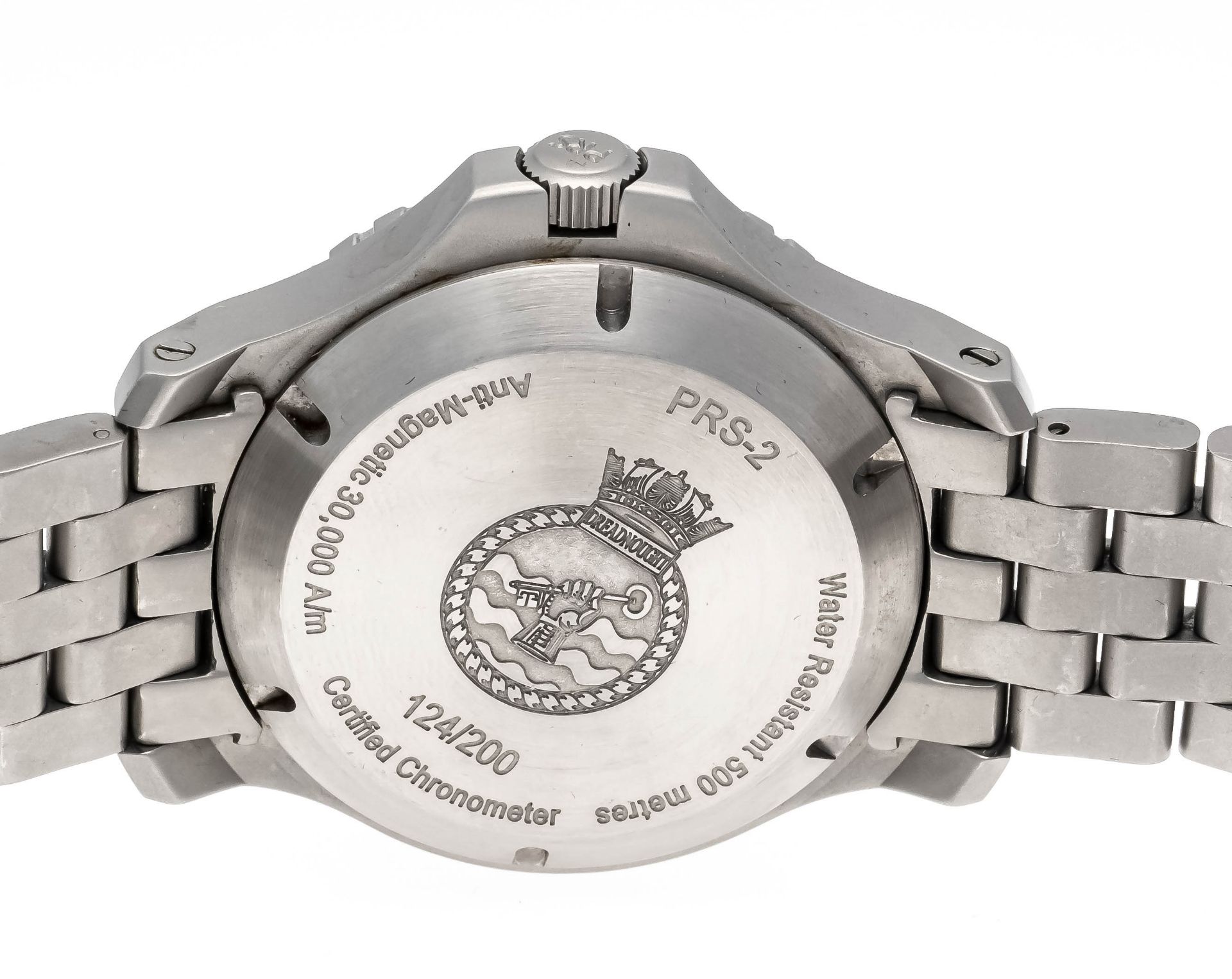 TimeFactors PRS-2 Dreadnought limited Edition 124/200, men's watch, automatic, chronometer, movement - Image 2 of 4