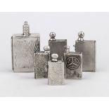 6 pocket fuses, Germany, early 20th century, 1 x inscribed ''Ewiges Zündholz D.R.G.M.'' on the base,