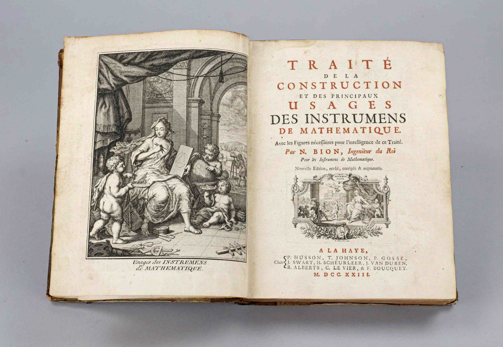 Mathematical instruments. Nicolas Bion, Traité de la construction et des principaux usages des