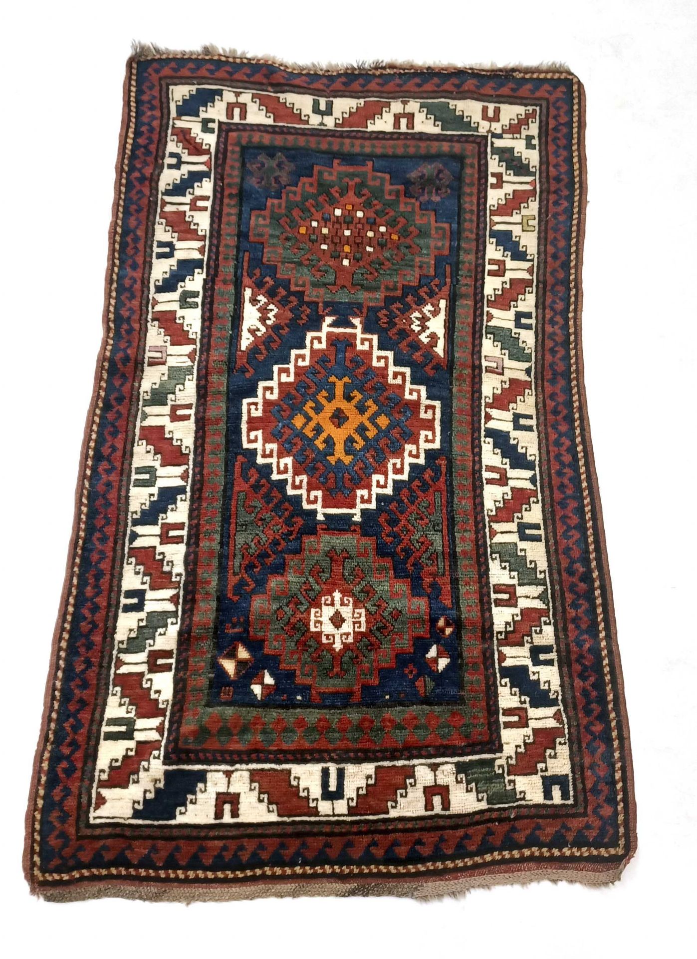 Carpet, Rug, Caucasus. Full pile, fringes short, 187 x 112 cm