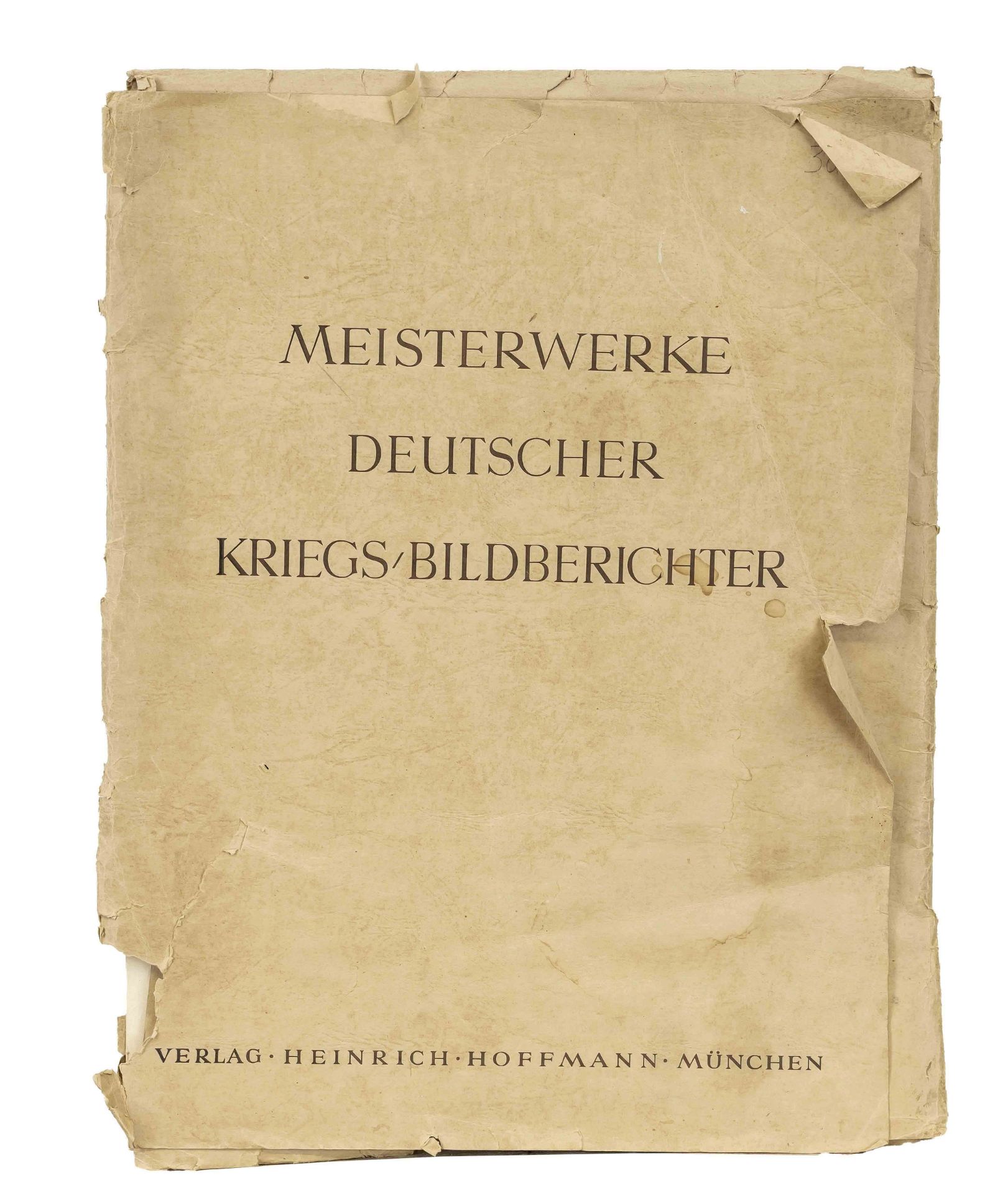 Picture folder ''Meisterwerke Deutscher Kriegsbildberichter'', Germany (Munich) before 1945. 15 - Image 6 of 7