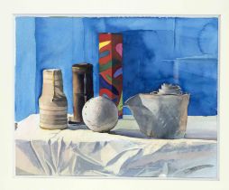 Simon Fletcher (*1948), English watercolorist, lives and works in the south of France. Still life