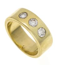 Altschliff-Diamant-Ring 585/000 mit