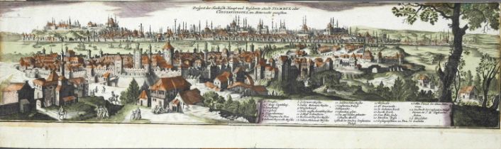 Constantinople - View of Constantinople ''Prospect der Türckisch Haupt- und Residentz-Stadt