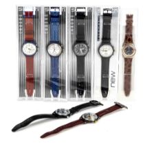 from collection liquidation 2x Swatch Automatic, 4 chronographs quartz, 1x simple Swatch, all not