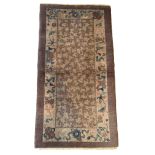 Carpet, China, minor wear, 120 x 64 cm - The carpet can only be viewed and collected at another