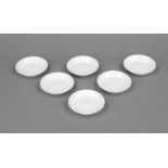 Six confectionery bowls, KPM Berlin, marks after 2000, 1st choice, Kurland shape, design for the