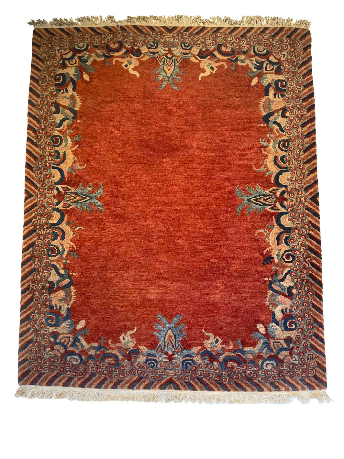 Carpet, Tibet, good condition, 245 x 175 cm - The carpet can only be viewed and collected at another