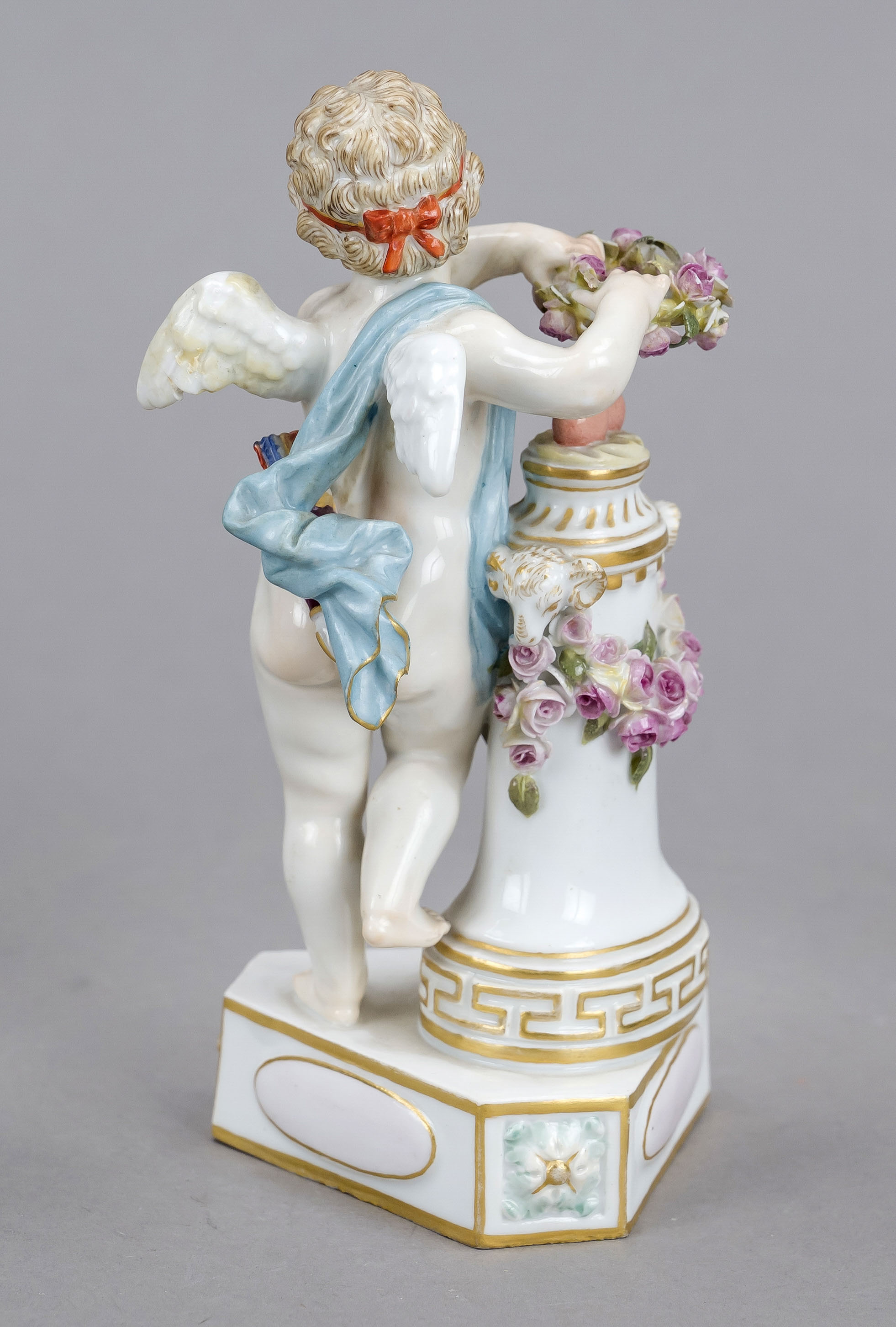 Devisenkind, Meissen, pommel swords 1850-1924, 1st choice, designed by Michel Victor Acier after a - Image 2 of 2