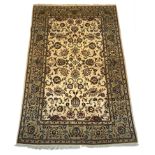 Carpet, Keshan, good condition, 211 x 137 cm - The carpet can only be viewed and collected at