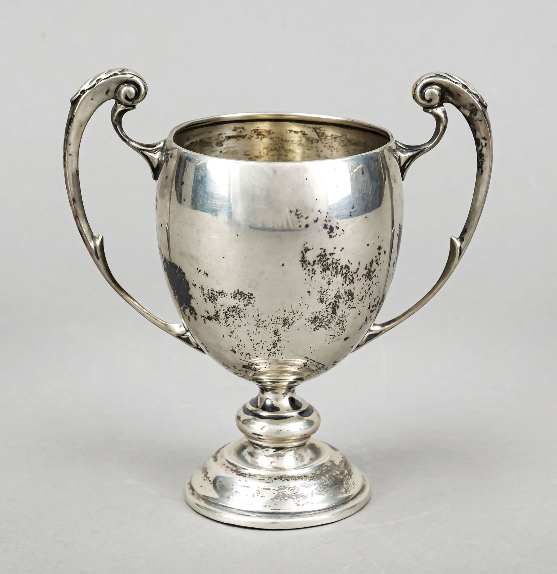 Mug, England, 1933, maker's mark James Dixon & Sons, Sheffield, sterling silver 925/000, round domed