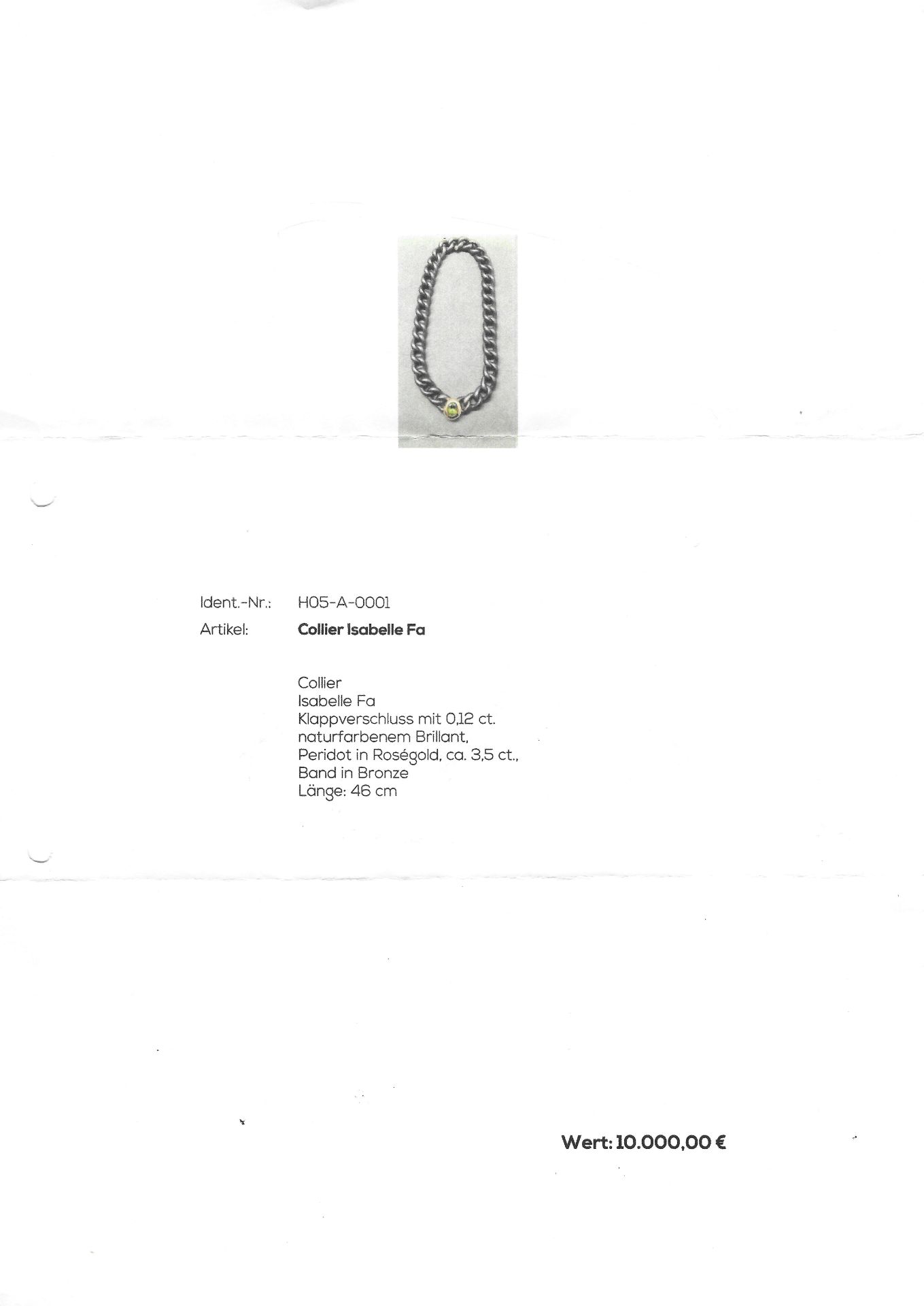 Isabelle Fa Collier GG 750/000 - Bild 3 aus 3