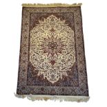 Carpet, Kashmir, good condition, 140 x 223 cm - The carpet can only be viewed and collected at