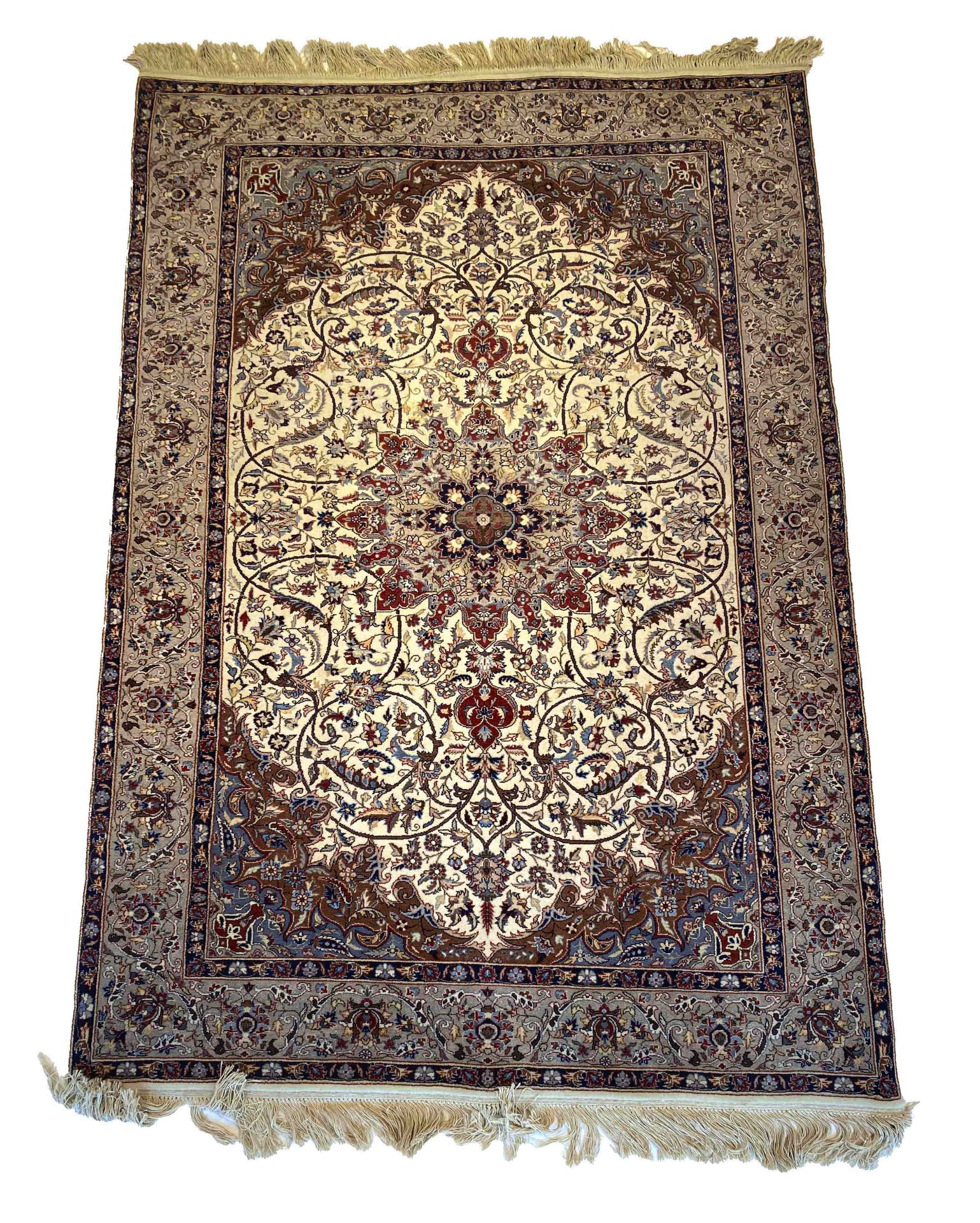 Carpet, Kashmir, good condition, 140 x 223 cm - The carpet can only be viewed and collected at