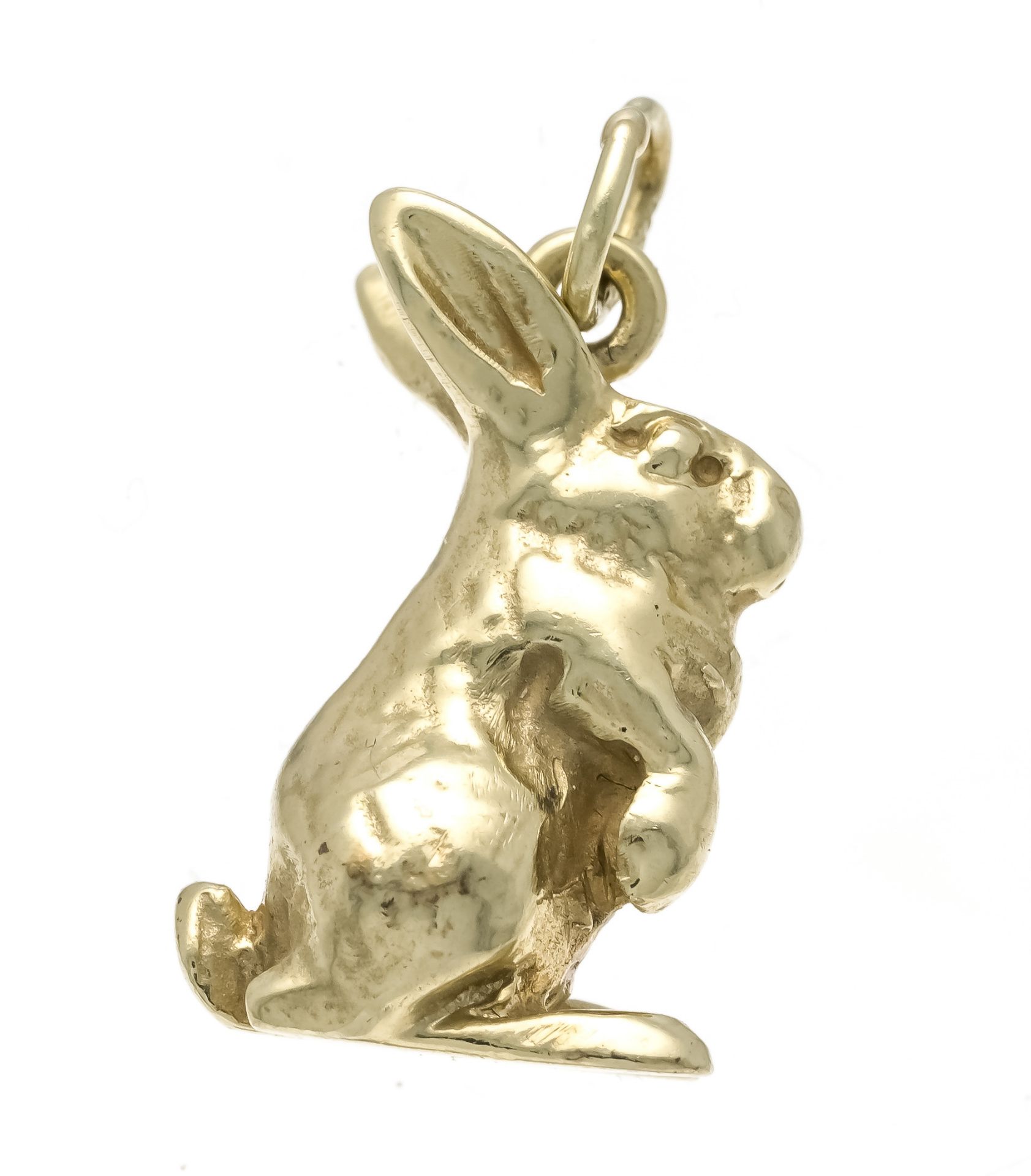 Motif pendant GG 585/000 in the shape of a rabbit, l. 21 mm, 7.0 g - Image 2 of 2