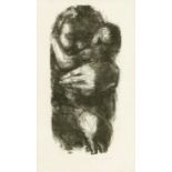 Hans Theo Richter (1902-1969).''Protecting Hands (Mother and Child), lithograph, signed lower right,