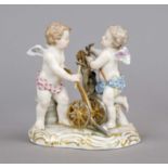 Allegory of Agriculture, Meissen, Knauff swords, mark 1850-1924, 1st choice, designed by Carl