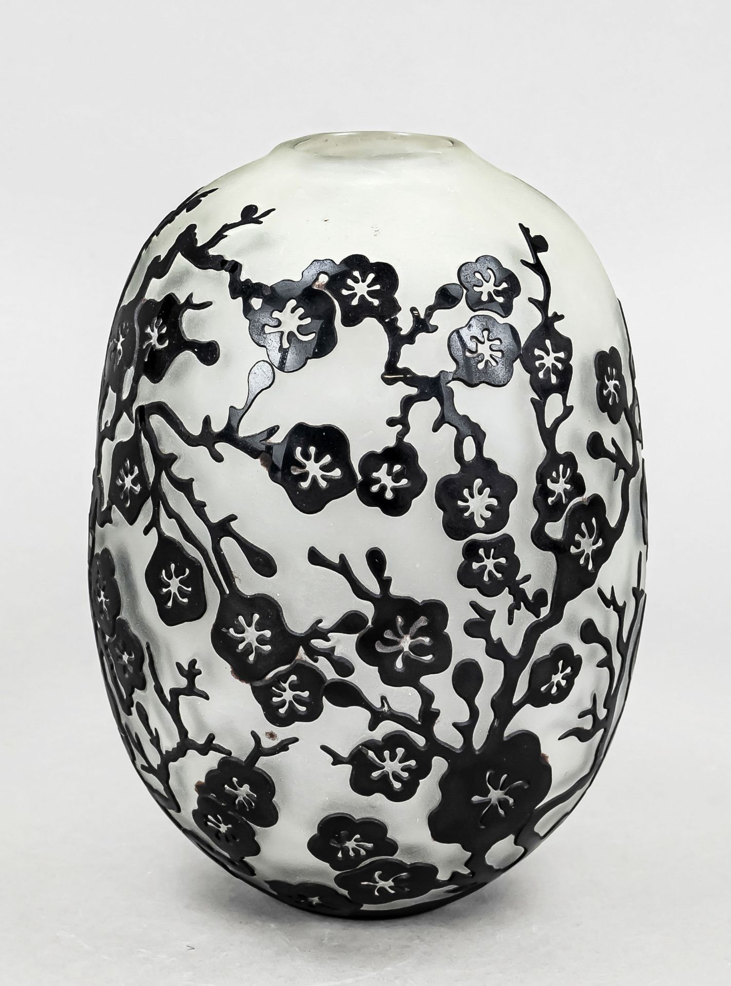 Art Déco Vase, um 1920/30, rund