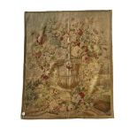 Gobelin Aubusson, good condition with minor wear, 103 x 110 cm - The carpet can only be viewed and