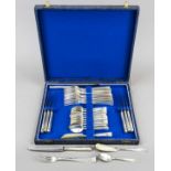 31 pieces Art Deco remaining cutlery, German, 1st half 20th century, maker's mark Koch & Bergfeld,