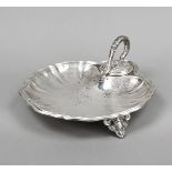 Shell bowl, German, c. 1880, maker's mark Koch & Bergfeld, Bremen, jeweler's mark F. Siebrecht,