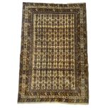 Carpet, Afghan, minor wear, 165 x 97 cm - The carpet can only be viewed and collected at another