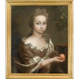 Dutch School, c. 1710, Portrait of a young noblewoman, presumably Princess Louise Leopoldina of