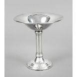 A top bowl, USA, 20th century, sterling silver 925/000, round stepped and filled stand, column