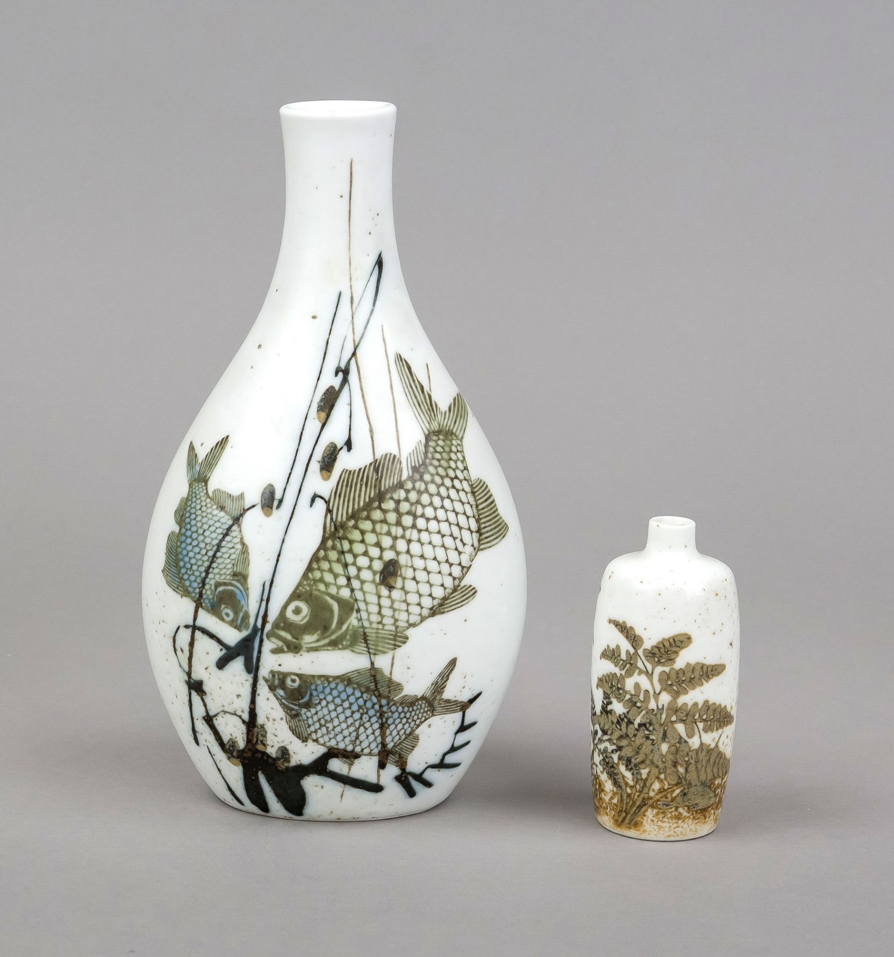 Zwei Vasen, Royal Copenhagen, D