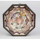 Octagonal shell mandala, probably late 19th century Mosaic composed of different types of shells