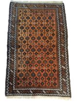 Carpet, Turkmene, good condition, 190 x 103 cm - The carpet can only be viewed and collected at