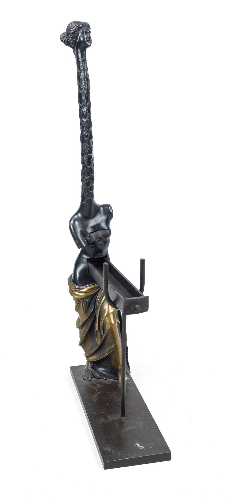 Salvador Dalí (1904-1989), ''Venus à la giraffe'', bronze, brown/black patina, the drawers - Image 2 of 2